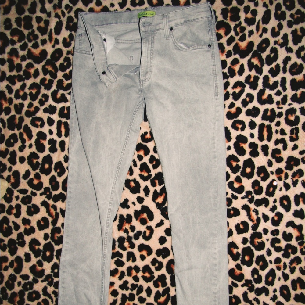 Versace Gray Jeans